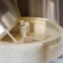 YOME Sminkbordsset - Off White - Lyxigt runt sminkbord - Bilde 8