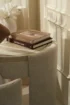 YOME Sminkbordsset - Off White - Lyxigt runt sminkbord - Bilde 7
