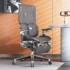 Premium ergonomisk kontorsstol med fotstöd - Bilde 2